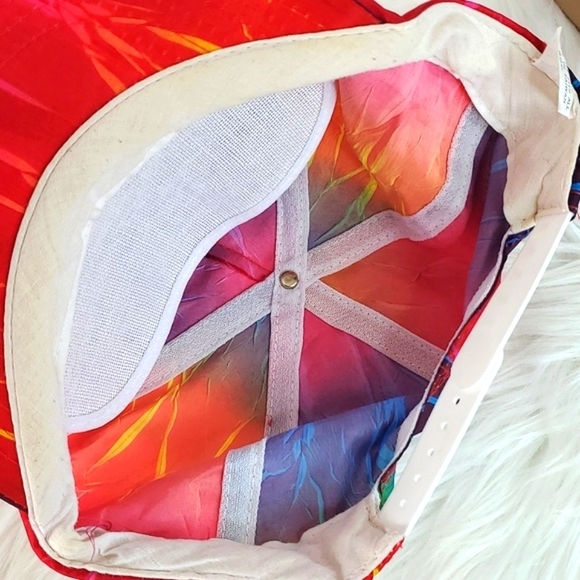 Vintage 80s Hawaii Volcano Lava Tropical Adjustable Snapback Hat Cap Unisex - Picture 14 of 15